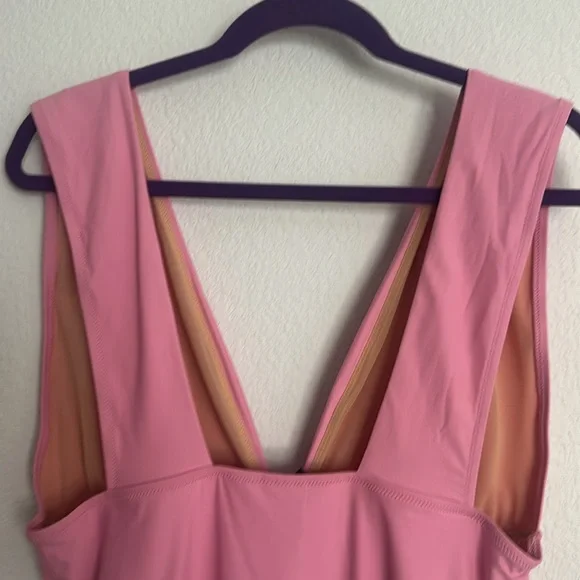 NWT J CREW Pink one piece swimsuit 16 - Picture 7 of 7